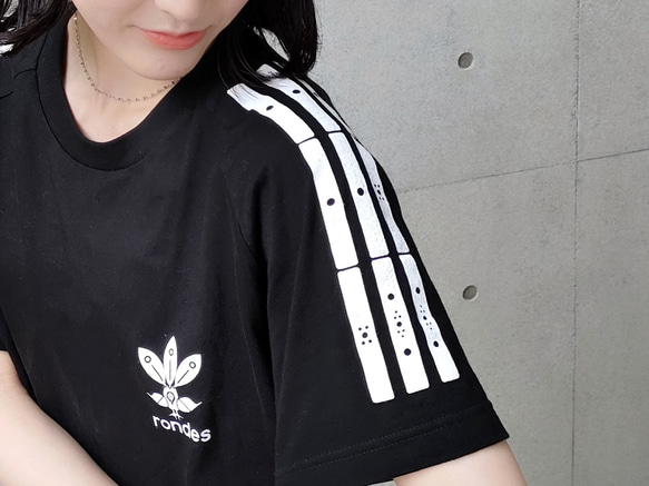 麻雀Tシャツ】The ロンT（黒／半袖） Tシャツ 巡るむぐ 通販 14438666