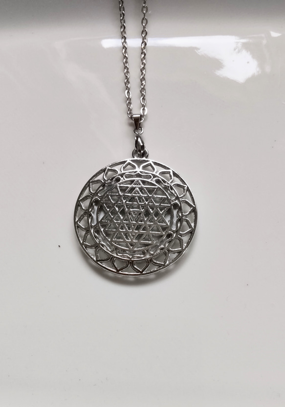 s④ ミラーネックレス 鏡ネックレス ネックレス・ペンダント 神楽