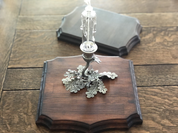 アンティーク風 木製 花台 ディスプレイ台 その他インテリア雑貨