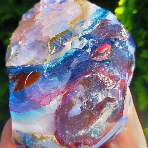 レアシエラネバダ産アンダラクリスタル原石 レムリアン高次元