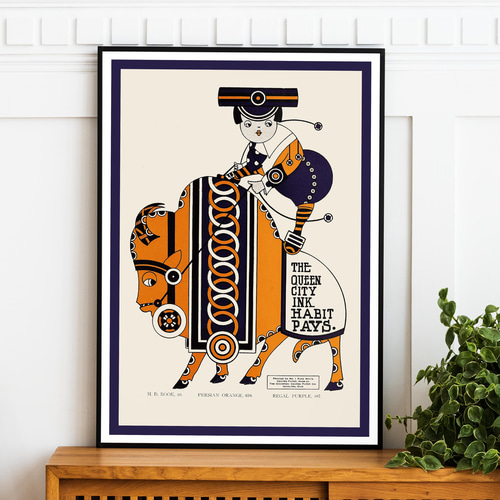 アートポスター ヴィンテージポスター ビーストパレード L判 ハガキ 2L