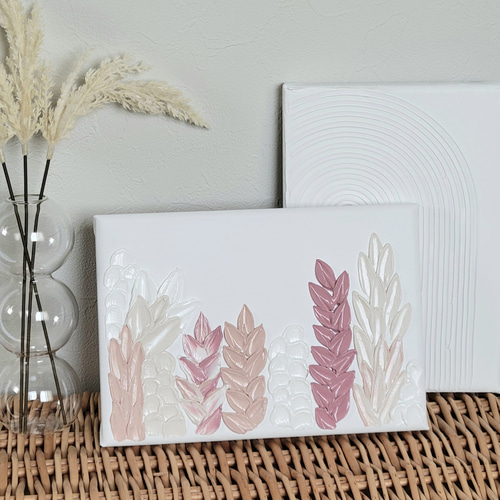 名入れ可】立体 キャンバスボード テクスチャ－アート タペストリー