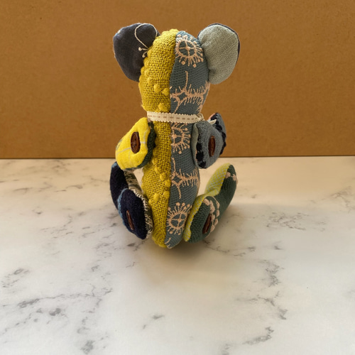 ミナペルホネンのファブリックの手作りベア ぬいぐるみ noel+ 通販