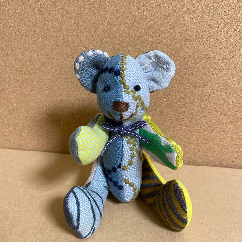 ミナペルホネンのファブリックを使ったベア ぬいぐるみ noel+ 通販