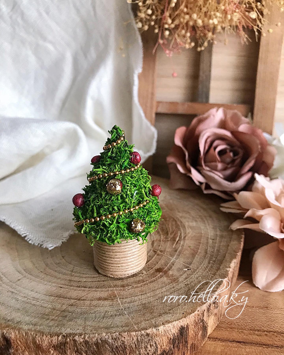 ミニツリー】ミニチュア雑貨 クリスマス雑貨 その他インテリア雑貨
