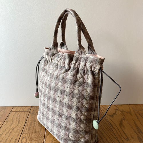 スーちゃんのパッチワークキルトバッグ トートバッグ lilla＊ 通販