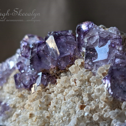 Yaogangxian Fluorite】ヤオガンシャン産｜パープルフローライト原石