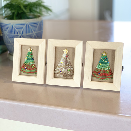 インテリア雑貨 ニャンドゥティクリスマスツリー フォトフレーム・写真