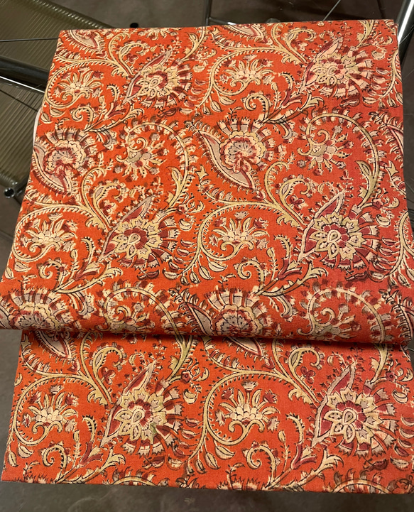 インド更紗 名古屋帯 木綿 送料無料 和装小物（帯・半襟） katako & 象