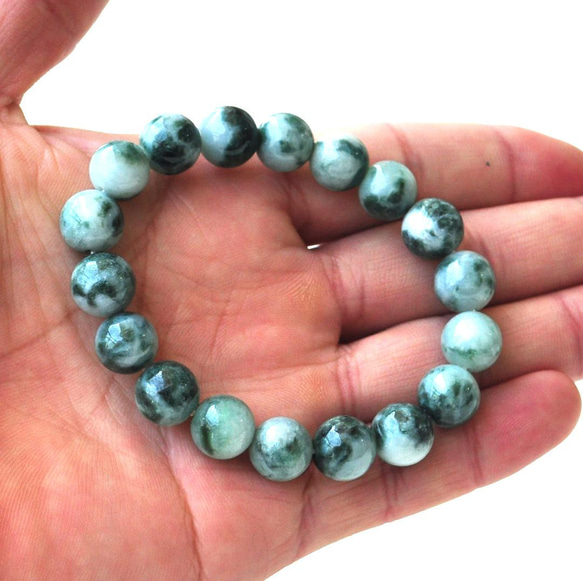 糸魚川翡翠 超極上マーブル模様 ブレスレットSA ブレスレット isaias