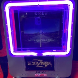 矢沢永吉 YAZAWA ネオン管掛け時計 ロック 掛け時計・置き時計 まーの