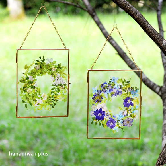 おうちでワークショップ！押し花のフレームアレンジキット。夏休みの