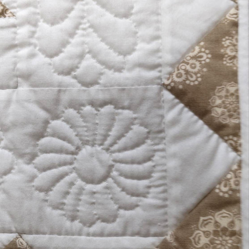 エイトポイントスターの パッチワークキルト タペストリー・壁掛け