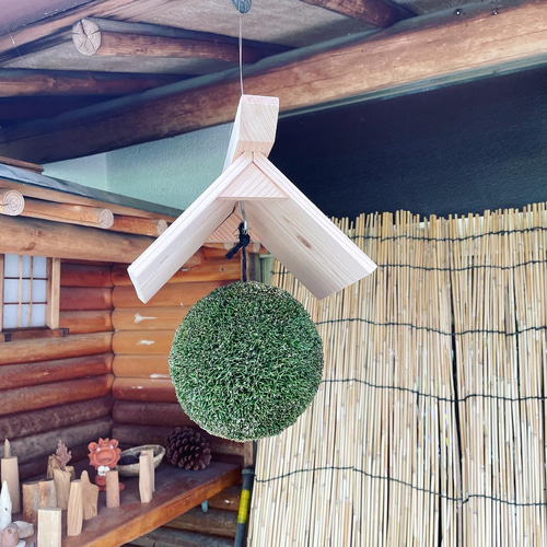 杉玉 屋根のみ（10センチ用） その他インテリア雑貨 萩原の匠 通販