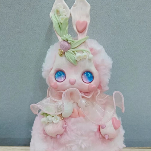 まんまるんモンスター♥アートドール人形幻獣ケモノ ハンドメイド