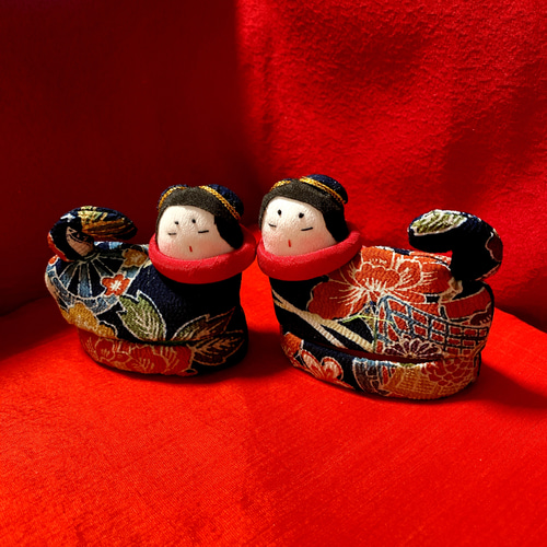 犬筥 ひな祭り 雛祭り 御伽犬 筥の中に小さなお雛様 ひな人形・雛飾り