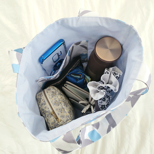 数量限定】リサイクルテキスタイルで作るベーシックトートバッグ バイ