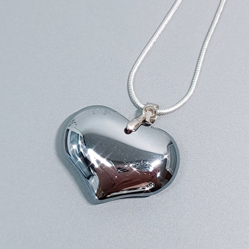 高純度テラヘルツ ハート ペンダント ネックレス ❤︎ silver 925