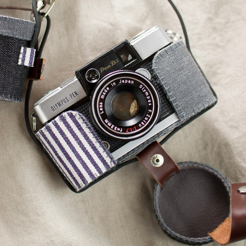 カメラケース『Graphite Denim（グラファイトデニム）』オリンパス