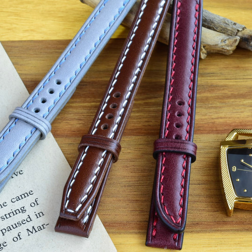 30色 時計ベルト【オーダーメイド 】高級 ハンドメイド シンプル