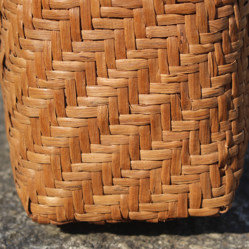 98189 山葡萄 かごバッグ 網代編み やまぶどう 着物 籠 山葡萄 籠