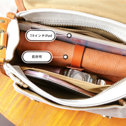 セール！ 帆布×本革 ショルダーバッグ レトロデザイン カメラバッグ 4