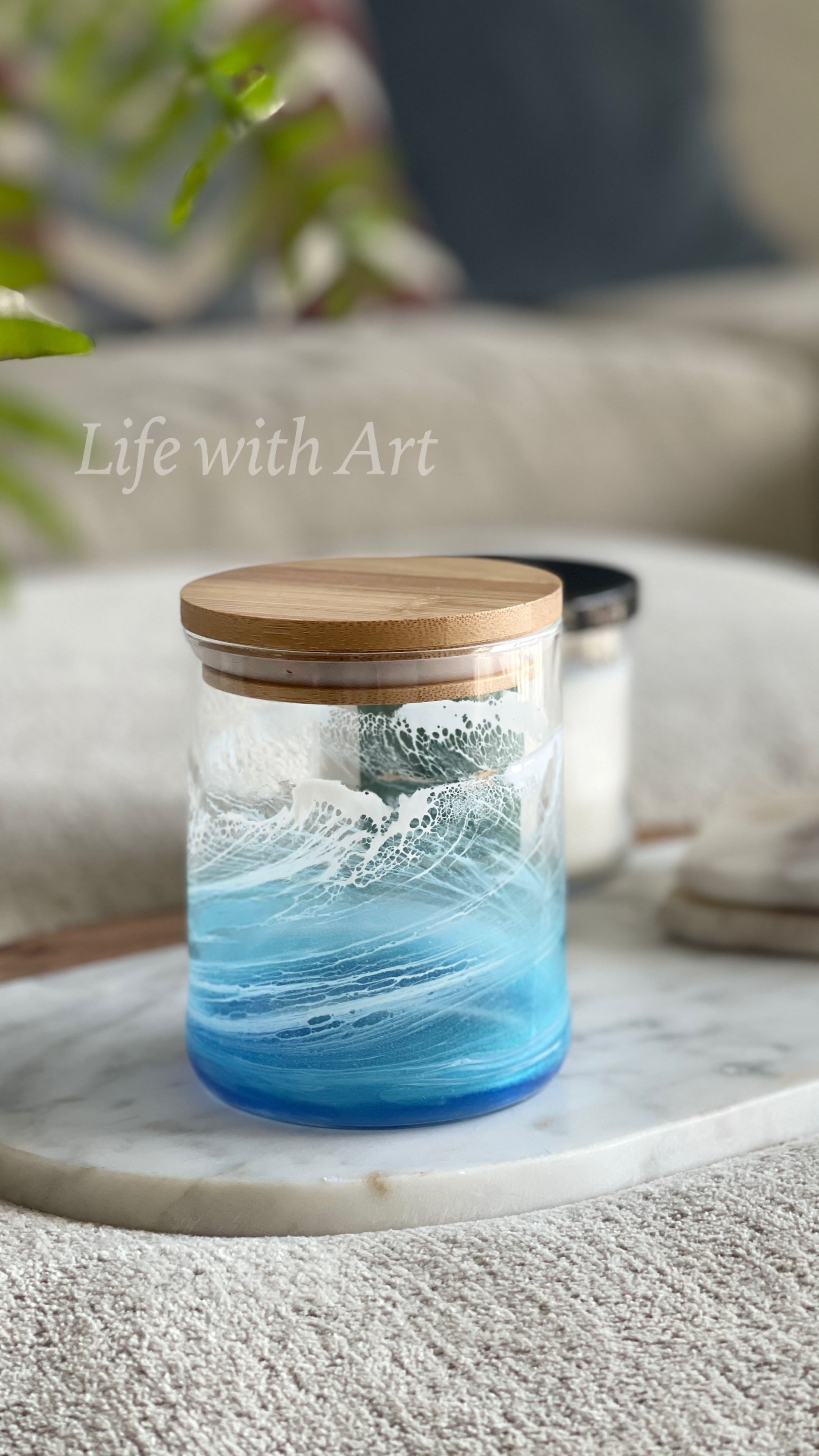 波レジンアート　#203