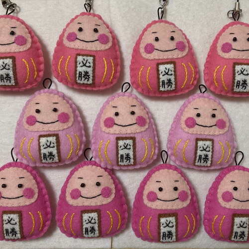 だるまお守り(1個)ハンドメイド フェルト その他雑貨 daruma__2929