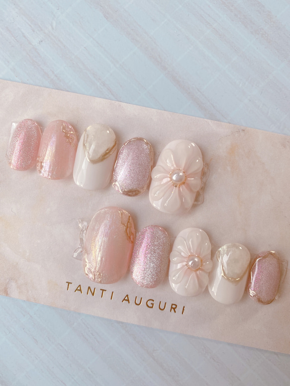 ネイルチップ 成人式 ウエディング ブライダル 和柄 和装 振袖 結婚式