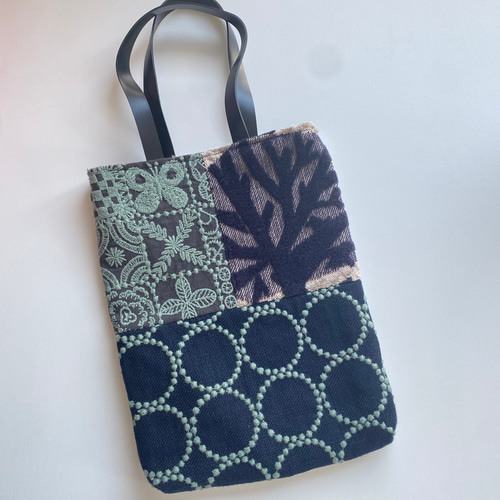 ミナペルホネンハンドメイドミニバッグ トートバッグ niwa1006 通販