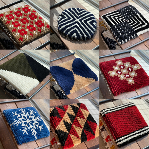 オーダー専用】ノッティング織り椅子敷き カーペット・絨毯・ラグ