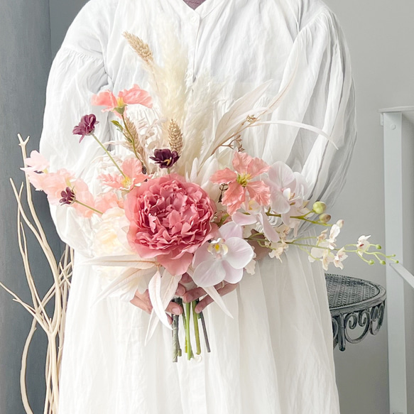 アーティシャルフラワーブーケ WM 1103 ウェディング 結婚式 前撮り