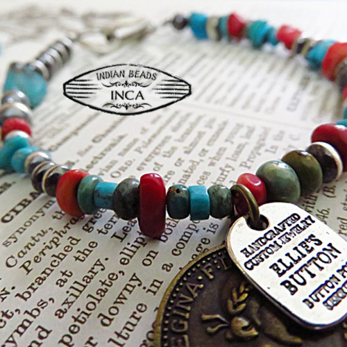 インディアンジュエリー ターコイズ ブレスレット コイン シルバー925