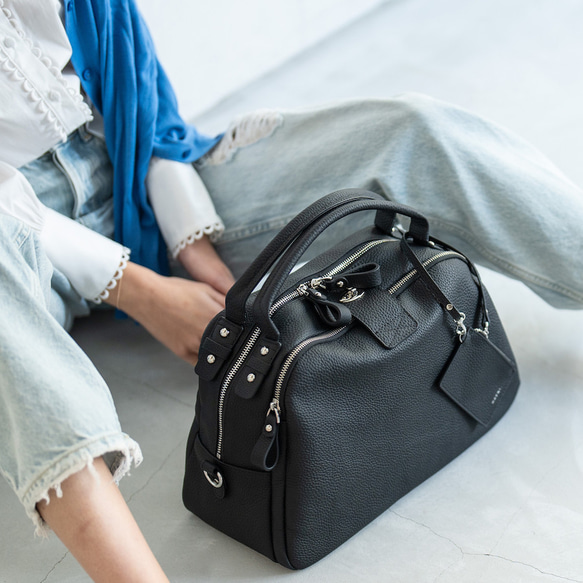 第7世代 本革 2way トートバッグ ショルダーバッグ シルバー金具