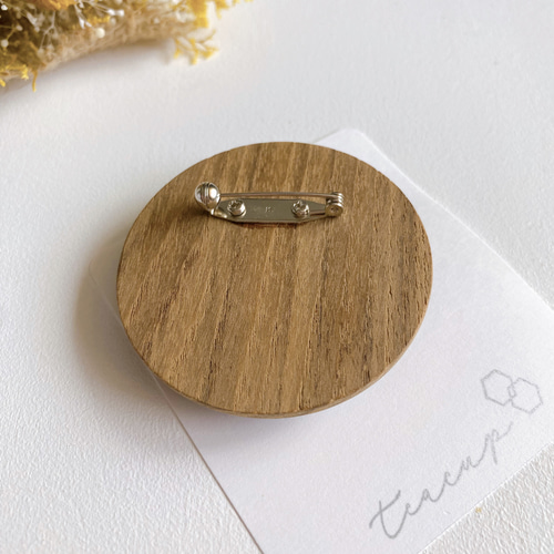 ブローチ ミナペルホネン どんぐり ブローチ teacup 通販 15938060