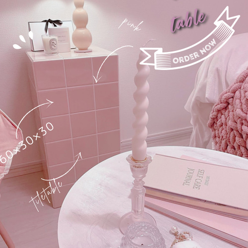 韓国インテリア タイルテーブル その他インテリア雑貨 charm* 通販