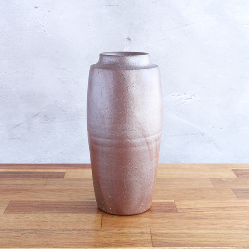 備前焼 口付花入【D】【陶器・花器・フラワーベース】 一輪挿し・花瓶