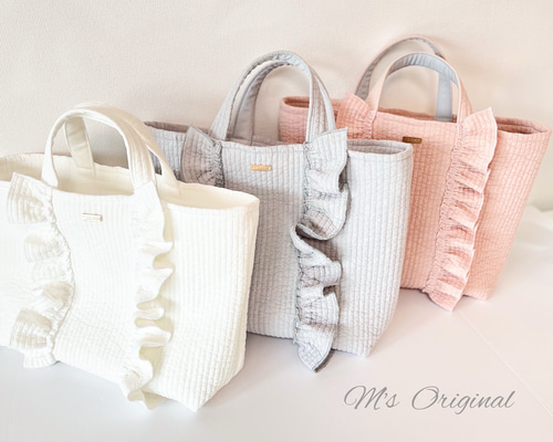 フリル❤️ヌビバッグ イブルバッグ トートバッグ M's 通販 15064703