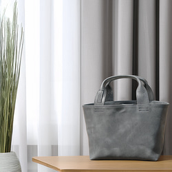 フリー出品　アレキサンダーマーブル　グレーブルーム　仕切りポーチ付きミニトート フリー出品 アレキサンダーマーブル グレーブルーム 仕切りポーチ付き