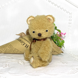テディベア ハンドメイドぬいぐるみ 小さな熊 可愛いくま 熊生まれた
