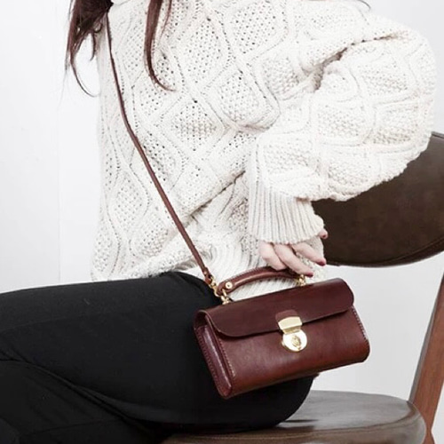 2wayミニショルダーバッグ ハンドバッグ 本革 結婚式パーティー入学