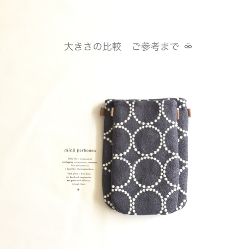 再販です 斜め掛けスマホショルダーポシェットminäperhonen tambourine