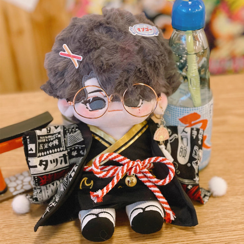 20cmぬいぐるみ服 着せ替えぬいぐるみ かわいい 星月セット 和風 和服