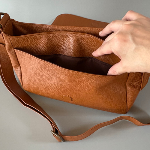 復刻】キャメル 2way 本革 郵便屋さんのショルダーバッグ ユニセックス