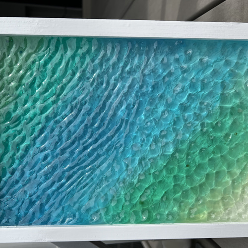 波紋アート 水面 レジン その他アート Happiness Ocean 通販 16446676