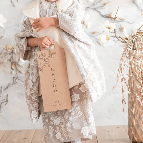 W043 【 ちとせあめ 】 千歳飴 七五三 フォトアイテム 木製ボード 撮影