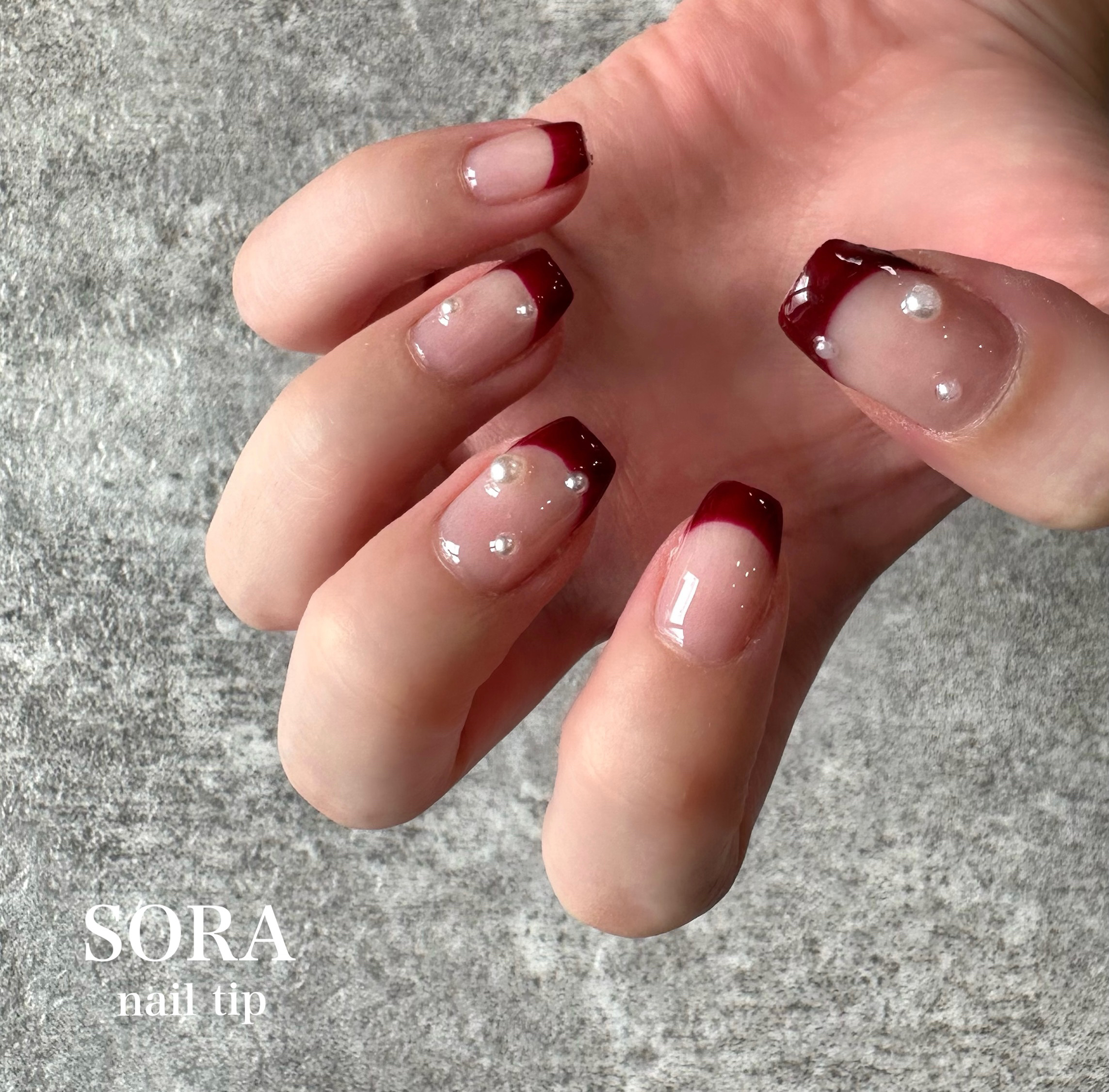 ▶︎ネイルパーツ/パールリング/シルバー/P-14 ▶︎ネイルパーツ