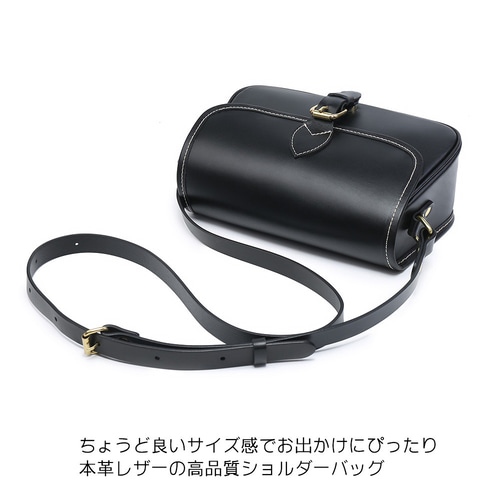 ショルダーバッグ ヌメ革 本革 斜めがけ しっかりとした作り