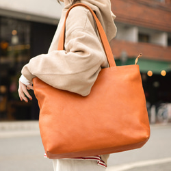 トートバッグ 栃木レザー 本革 メンズ レディース おすすめ キャメル