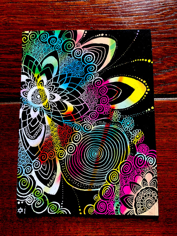 スクラッチアート その他アート chiinii 通販 16553594｜Creema